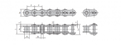 10A-1-96l/<font color='red'>50<font color='red'>链条</font></font>型号参数表