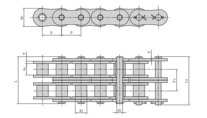 <font color='red'>80HSPE-2</font>_SP双排链条<font color='red'>80HSPE-2</font>规