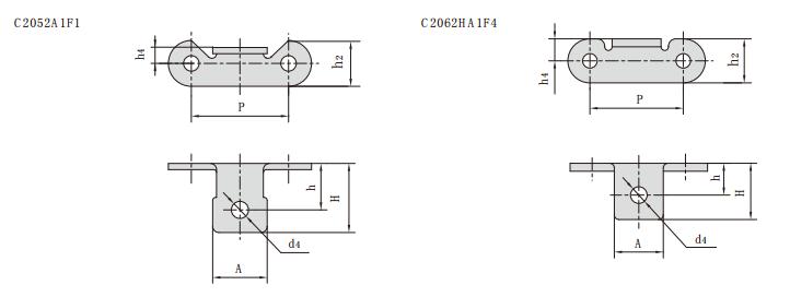 <font color='red'>C2062H</font>A1F4_双节距输送链附件