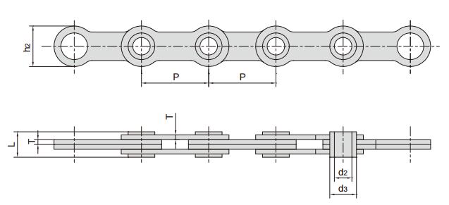 LF36_空心销轴<font color='red'>板式</font>链 <font color='red'>板式</font>