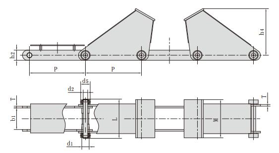 P1000_<font color='red'>钢厂</font>用输送链 <font color='red'><font color='red'>钢厂</font>链</font>