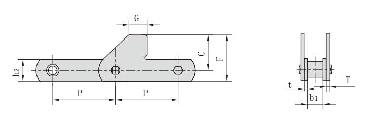 <font color='red'><font color='red'>M80F41-P-100</font></font>_M系列带附板输送