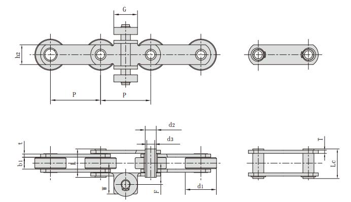 <font color='red'><font color='red'>MC40F25-P-63</font></font>.5_非标空心销轴