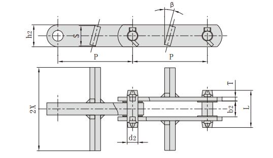 P101.6F20_刮板输送链 <font color='red'>工程</font>链