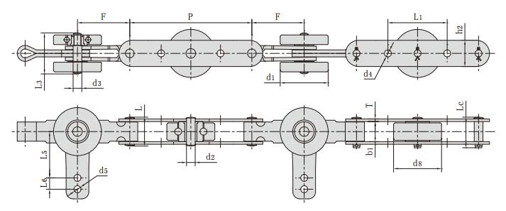 SJ300F14_<font color='red'>双<font color='red'>铰接</font><font color='red'>输送</font>链</font>