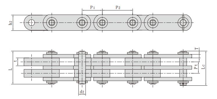 BC171.45F1--114.3-2_<font color='red'><font color='red'>块式</font>链</font> 工