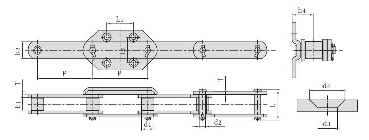 <font color='red'><font color='red'>P152F169SS-G</font></font>4_糖机链 工程链