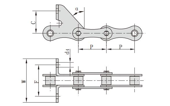 <font color='red'><font color='red'>ZGS38F32SD</font></font>_联合收割机链条