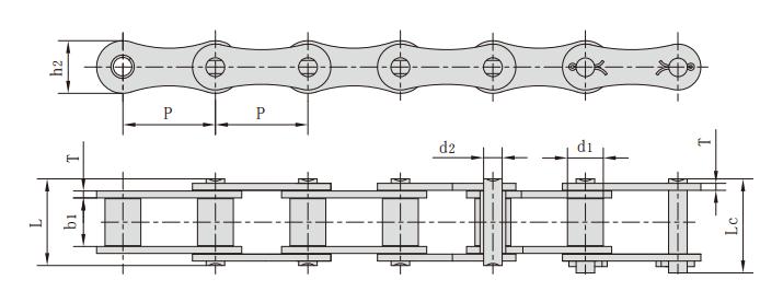 CA642_特殊型号<font color='red'>农机</font><font color='red'>链条</font>