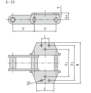 S856F8K3_<font color='red'>工程</font>用钢制套筒链