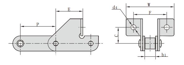 <font color='red'><font color='red'>CA550SDF3</font></font>_CA型钢制农机链附