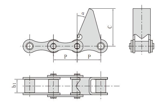 <font color='red'><font color='red'>ZGS38-CPEF1</font></font>_联合收割机链条